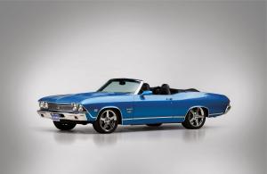 Chevrolet Chevelle Malibu Custom Convertible 1968 года